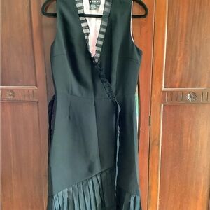 SHANI Black Sleeveless Wrap Dress sz10
